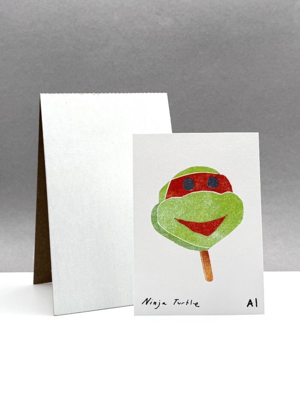 Ana Inciardi Ninja Turtle Pop Mini Art Print